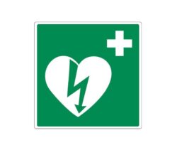 AED pictogram (bordje 1mm PP)