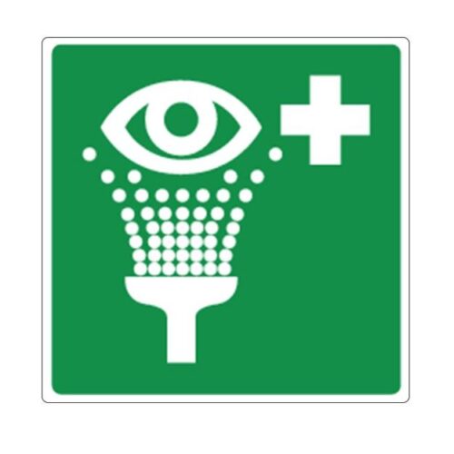 Oogdouche pictogram sticker (vinyl)