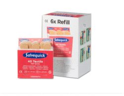 Salvequick textiel pleisters 6444 (navulling)