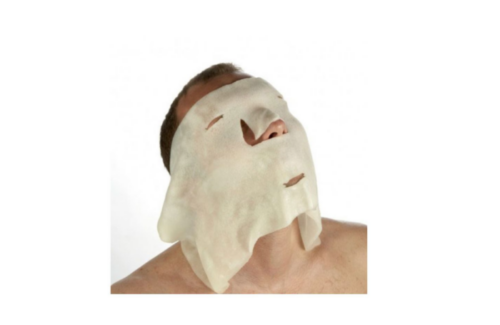 Burnshield gezichtsmasker 20 x 45 cm - Afbeelding 2